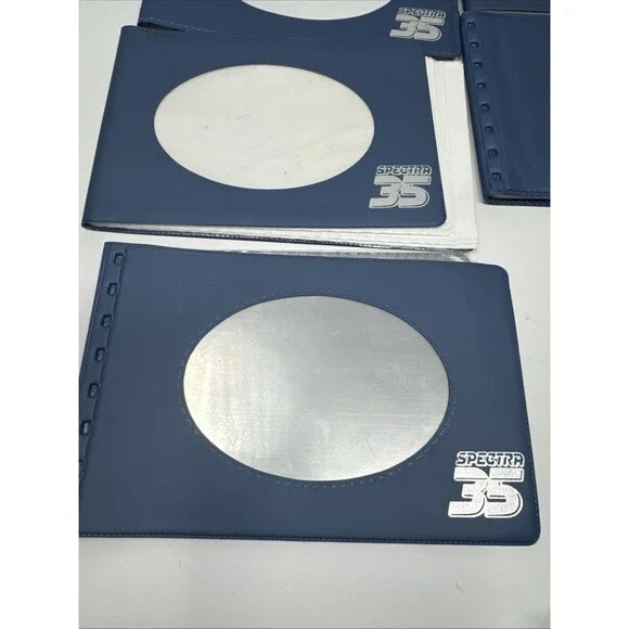 LOT OF 34 Vintage Walmart Spectra 35 Photo Albums Made In USA Mini 4x6 Blue - Picture 12 of 16